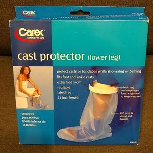 Carex Cast Protector Lower Leg New Open Box